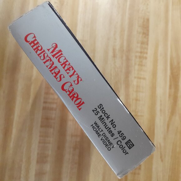 Walt Disney Mini Classics Mickey’s Christmas Carol VHS 1994 Vintage Holiday Tape - Picture 4 of 6